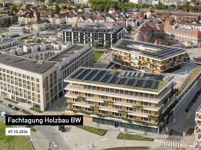 48. Fachtagung Holzbau BW 07.10.2026