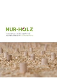 Brochure de planification NUR-HOLZ (allemand)