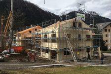 NUR-HOLZ Haus in Graubünden, Schweiz