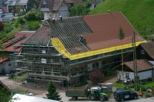 Rénovation de la toiture d'une ferme
