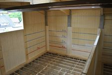 Salle de séchage du foin dans la construction NUR-HOLZ