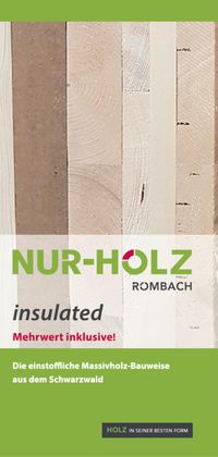 [Translate to Niederländisch:] NUR-HOLZ insulated